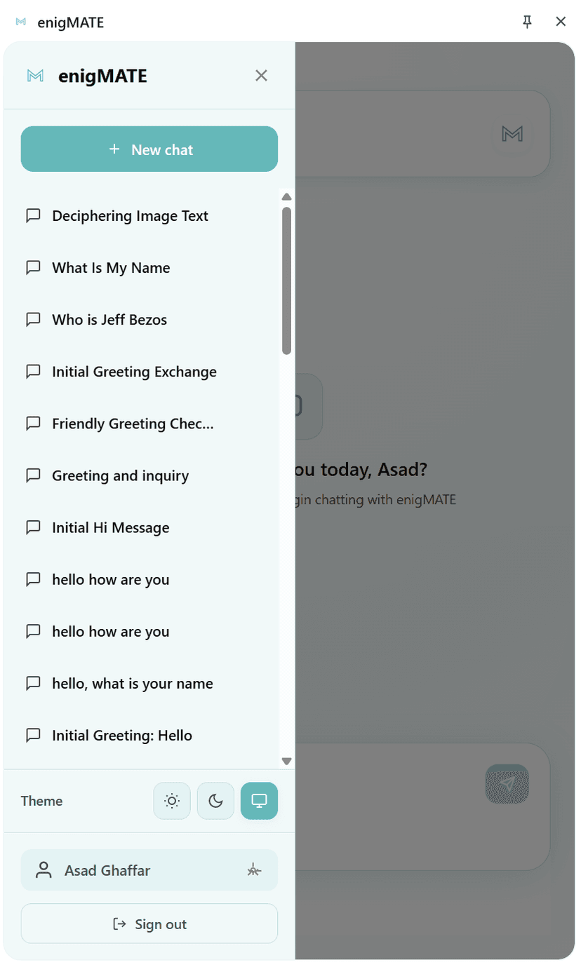enigMATE screenshot 4